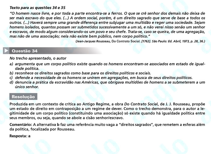 Primeira fase Unicamp 2012: Questão 34 (prova Q e Z)