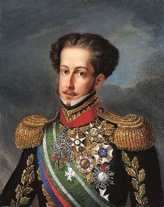 Dom Pedro I foi o primeiro imperador do Brasil.  Segundo a historiadora Isabel Lustosa, ele foi fundamental para o processo de implantação do liberalismo político no Brasil e em Portugal. Imagem: Wikimedia Commons