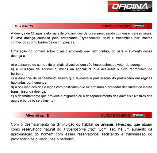 Enem 2012: correção da questão 75