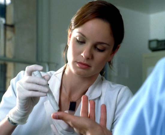 Dra. Sara Tancredi da série Prison Break. Dra. Sara Tancredi da série Prison Break.