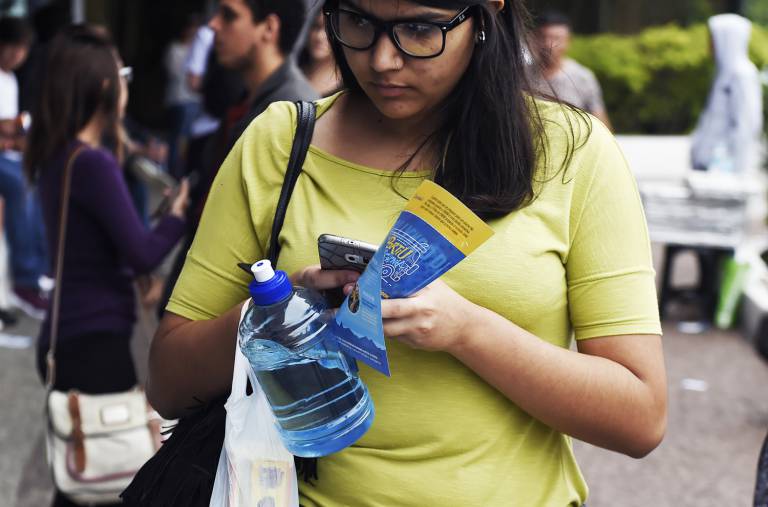 Primeiro dia das provas do ENEM (Exame Nacional do Ensino Médio), em São Paulo (SP) - 05/11/2016 (Bruno Menezes/VEJA.com)