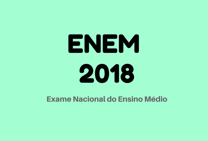 enem 2018 verde