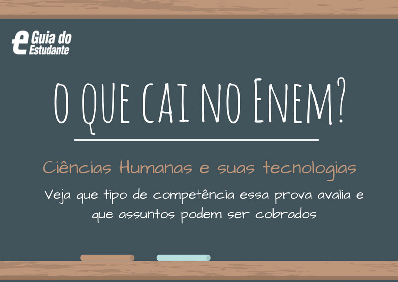 Enem: O que cai na prova de Ciências Humanas e suas Tecnologias?