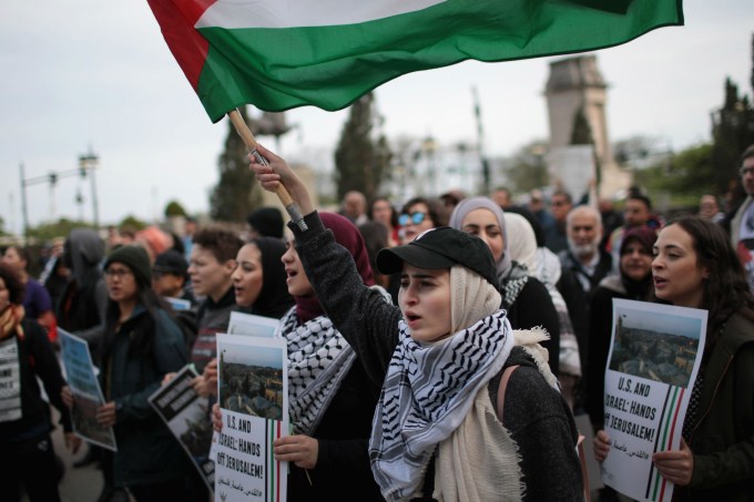 jerusalém protesto embaixada eua