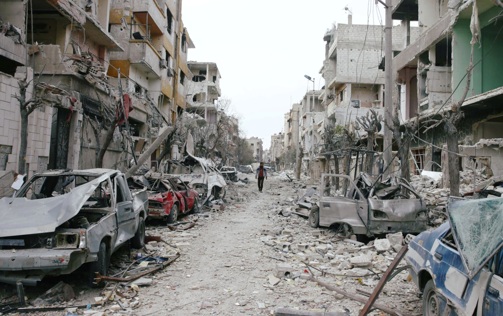 O conflito na Síria eclodiu em meio à Primavera Árabe, mas ainda não teve um desfecho