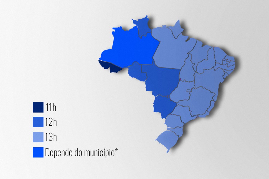 Confira os horários de prova do Enem em cada estado