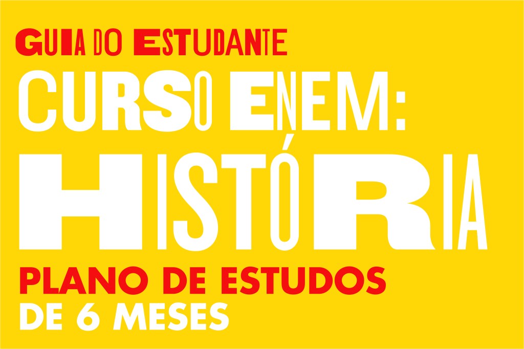 Plano de estudos de História – 6 meses