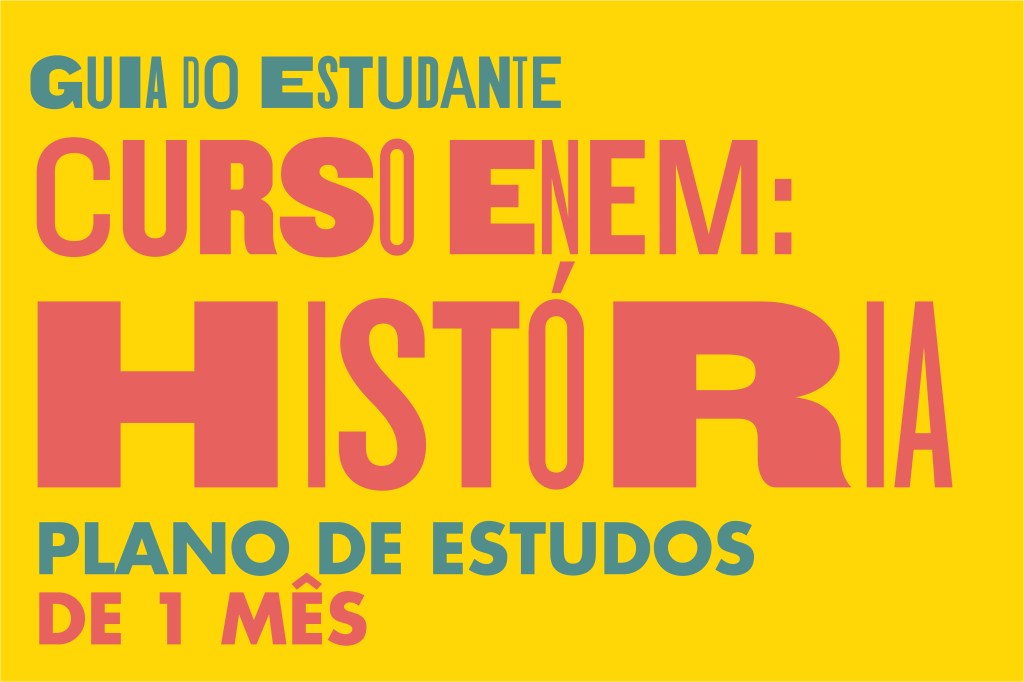 Plano de estudos de História – 1 mês