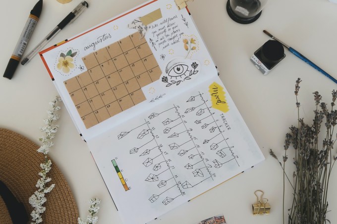 como usar o bullet journal para estudar