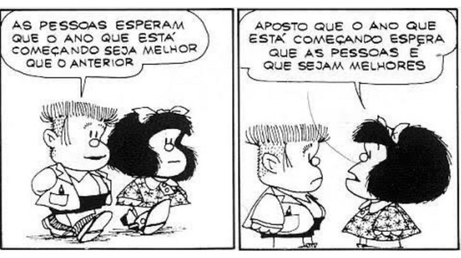 Mafalda e sua postura ativa