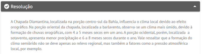 Questão de geografia