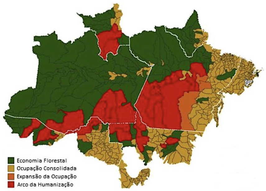 Plano Amazônia 2021 – 2022 – áreas prioritárias Plano Amazônia 2021 - 2022 - áreas prioritárias