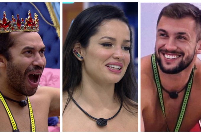 Gil, Juliette e Arthur do BBB21