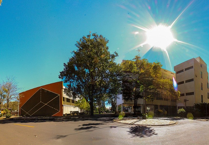 Prédio do Instituto de Ciências Matemáticas e de Computação (ICMC), em São Carlos.