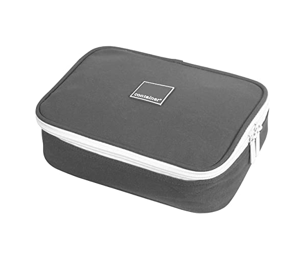 Estojo Soft Luxo Container Colors Luxo Gray Dermiwil, Cinza