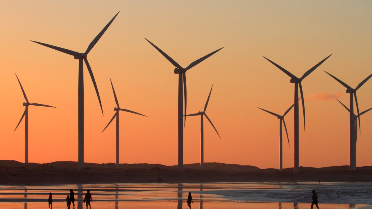 Parque de energia eólica em Icaraizinho de Amontada, Ceará