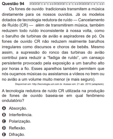 enem 2020 - prova amarela - 94