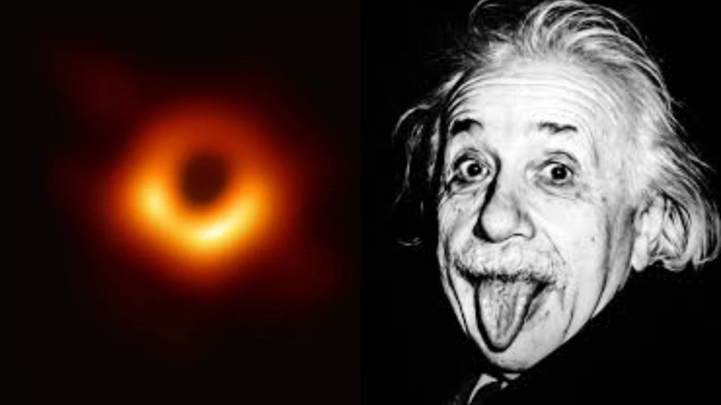 Einstein e buraco negro