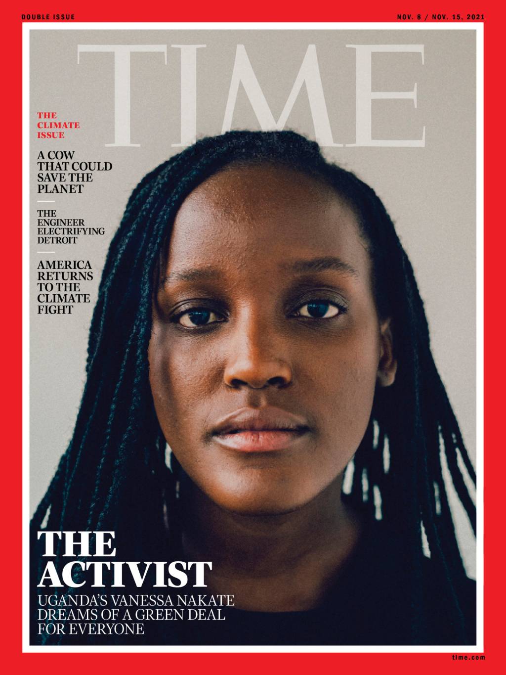 Vanessa Nakate na revista Time Vanessa Nakate na revista Time