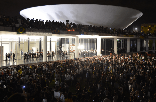 Protesto em Brasília