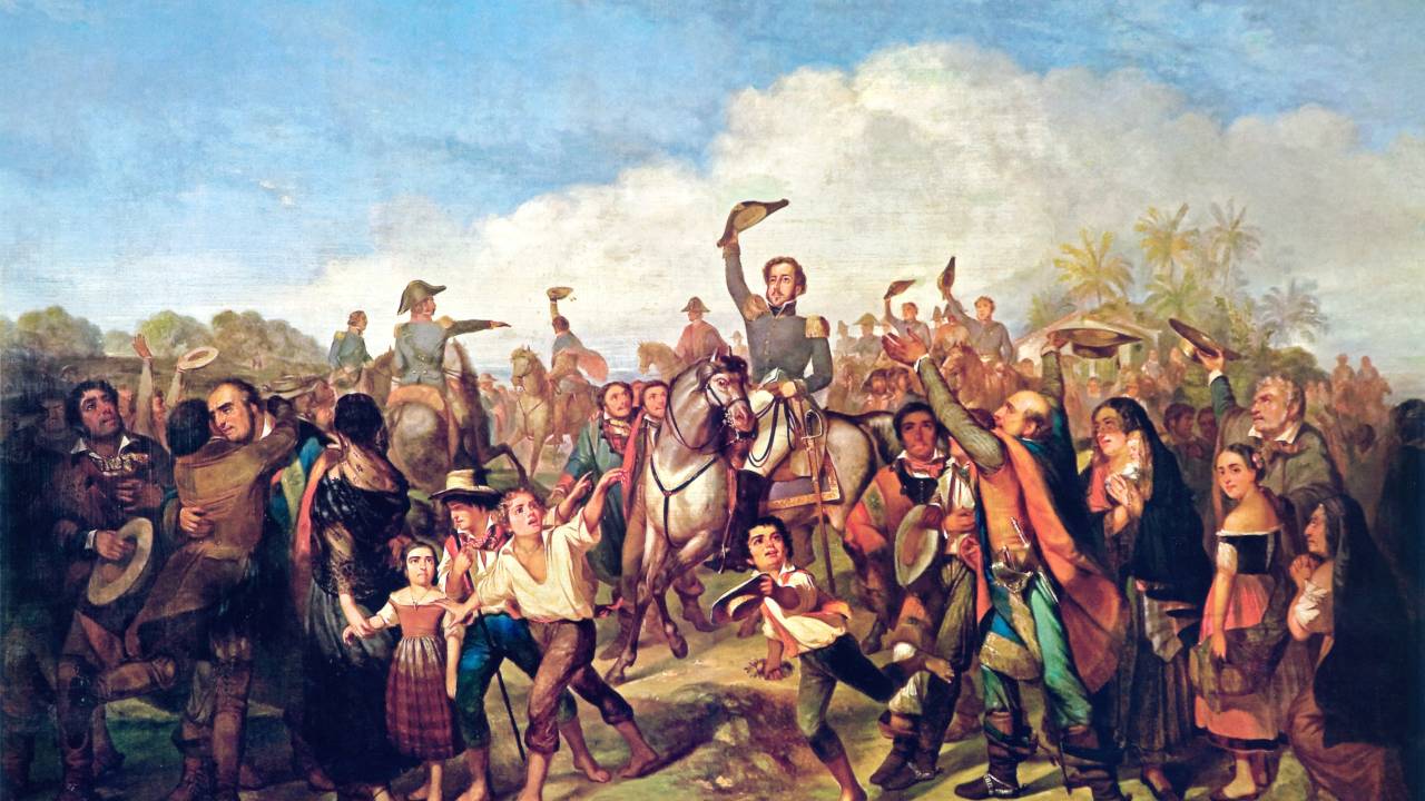 Quadro "a proclamação da independência"