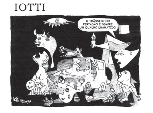 Questão-Enem2014-Intertextualidade Questão da prova de Linguagens do Enem 2014.