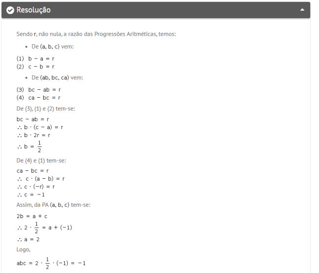 questão de matemática