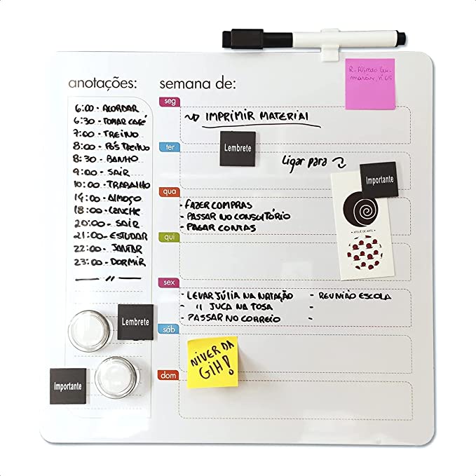 61ZMrSDwbFL._AC_SX679_ Lousa planner semanal