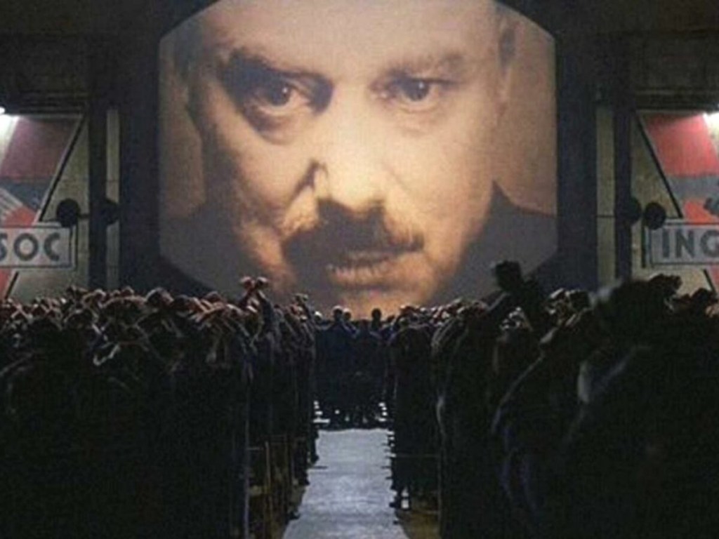 George-Orwell-1984-Grande-Irmao Cena do filme