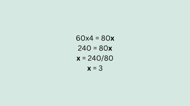 C4 regra de três, matemática, cálculo