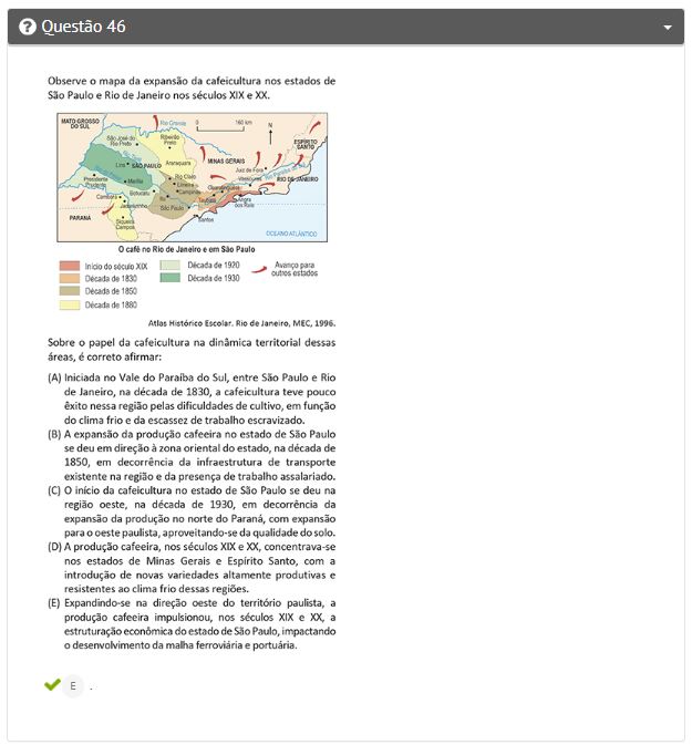 questão 46 primeira fase fuvest 2024