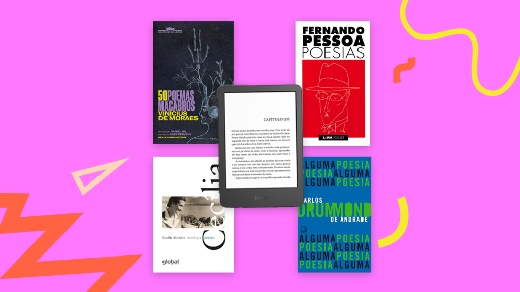 5 livros de poesia para te acompanhar sempre no seu Kindle