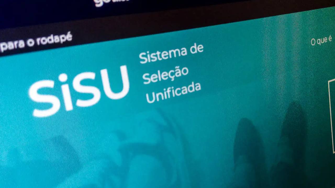 Tela do site do Sisu