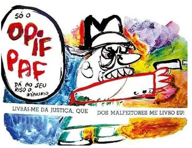 Millor-Pif-Paf Ilustração de Millôr Fernandes para a revista Pif Paf, de 1964