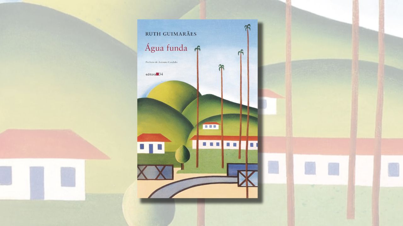 capa do livro água funda