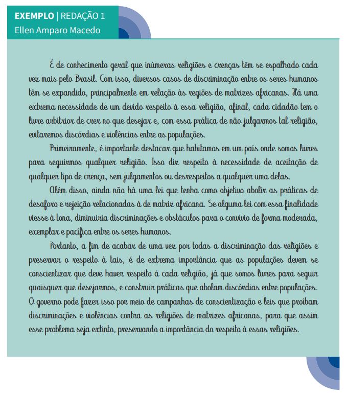 encceja ef 1 exemplo de redação do encceja ensino fundamental