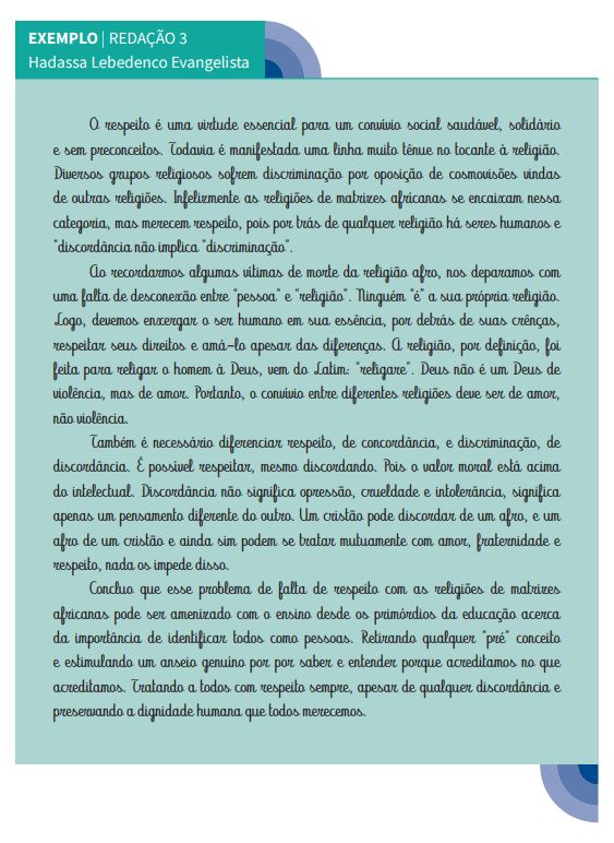encceja ef 3 exemplo de redação do encceja ensino fundamental
