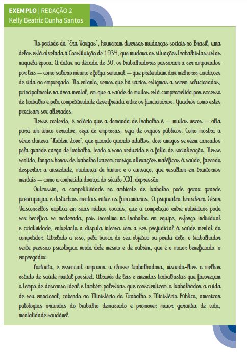 encceja em 2 exemplo de redação do encceja ensino médio