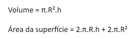 formula cilindro formula volume cilindro