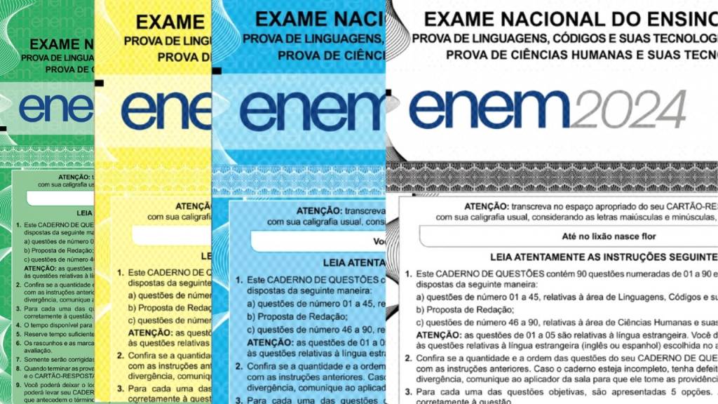 Veja quais foram as maiores e menores notas do Enem 2024