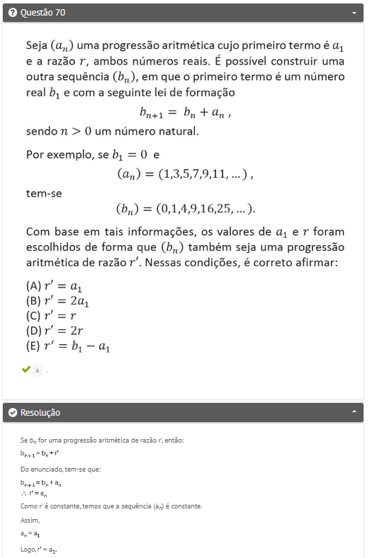 matemática 70 matemática