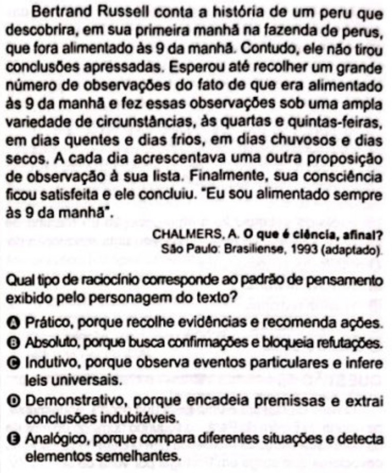 questao-82 Questão 82da prova de Linguagens do Enem 2024 - caderno azul.