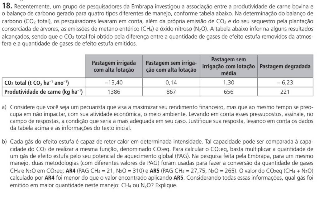 questão 18 unicamp questão 18 unicamp