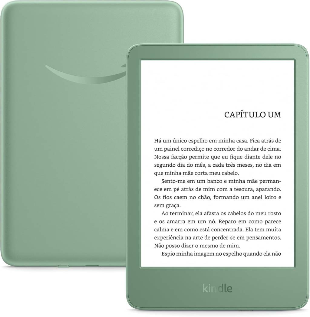 novo kindle verde novo kindle verde