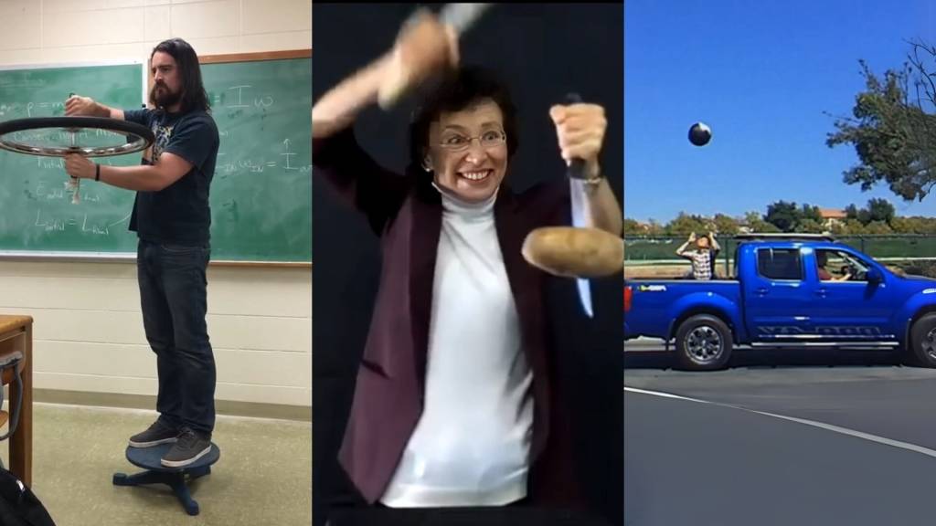 6 vídeos que mostram a Física funcionando na prática